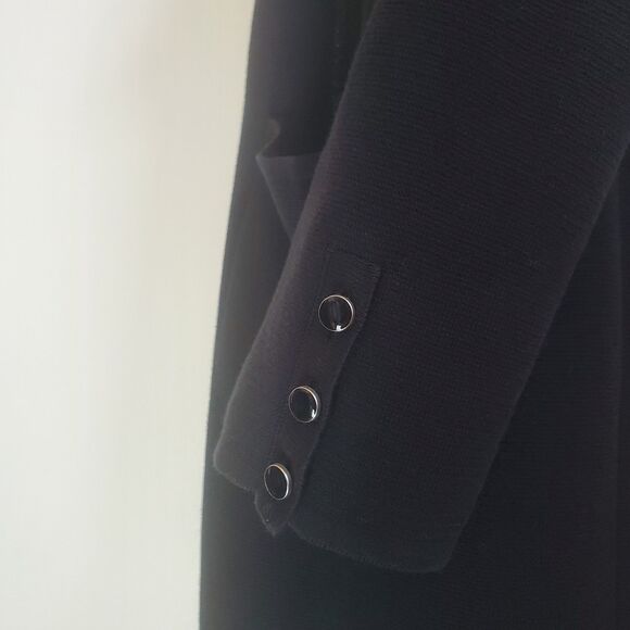 Talbots Black Long Open Cardigan - Picture 5 of 7